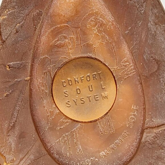 Art Company coral polka dot block heel sandals - Picture 9 of 13